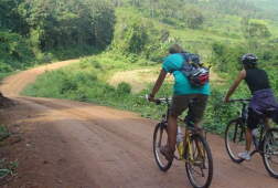 cycling in luang prabang